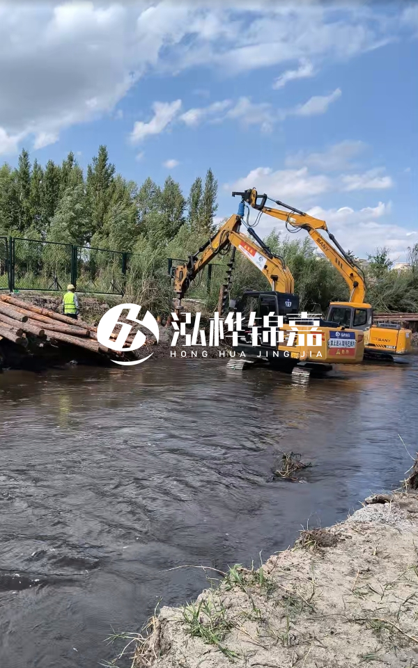 山西打松木樁專業(yè)施工隊-松木樁施工多少錢一根？