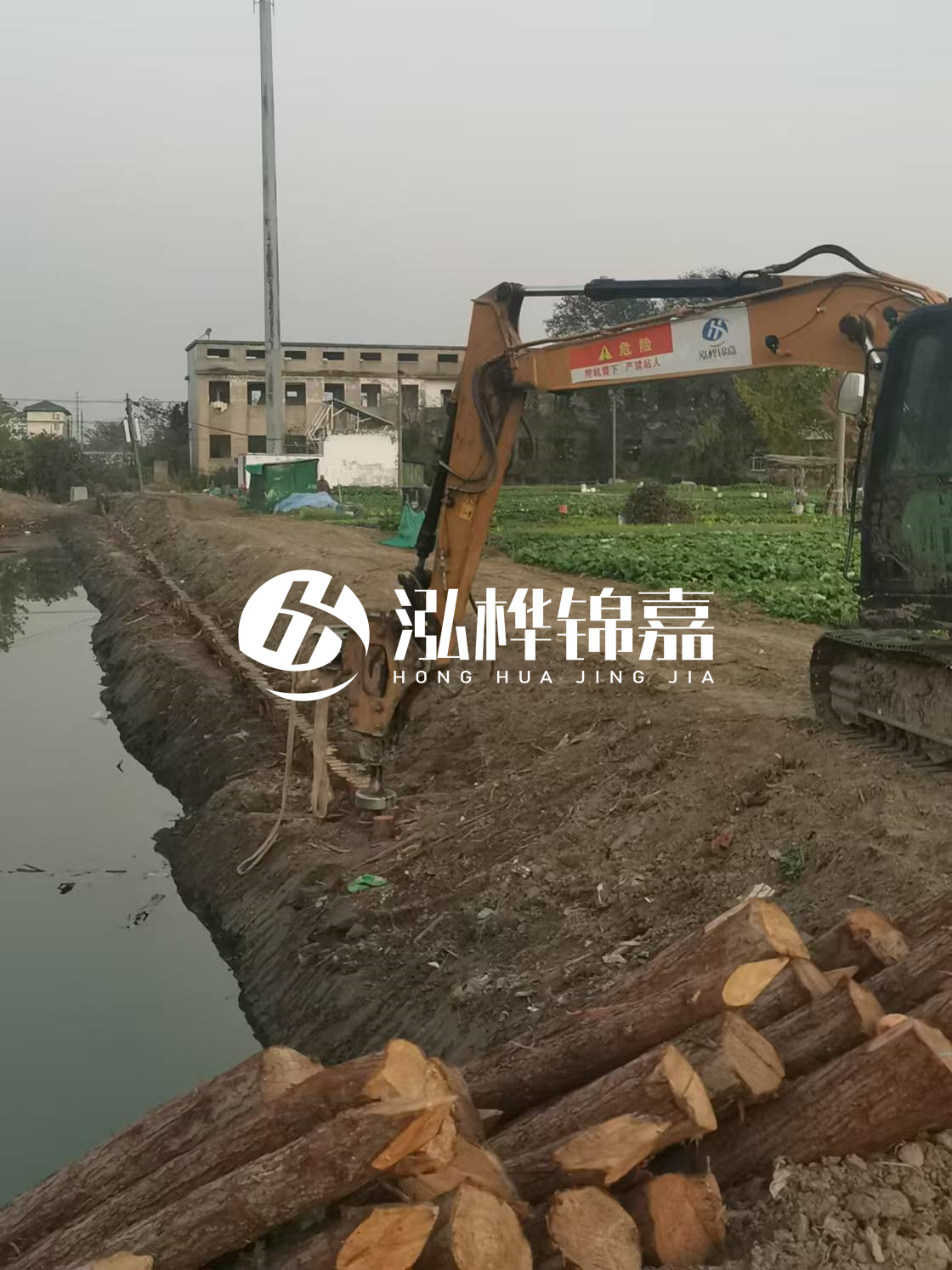 婁底松木樁源頭廠家-河道治理中為什么要打木樁？