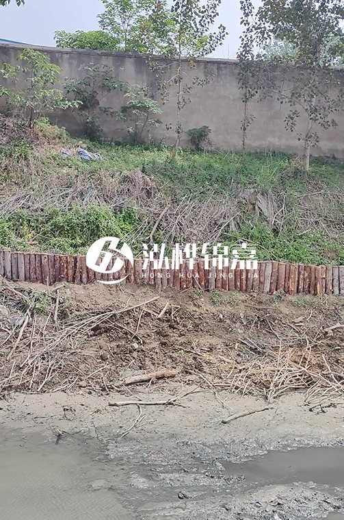 河邊打木樁有什么作用-木樁打入土里怎么防腐的？