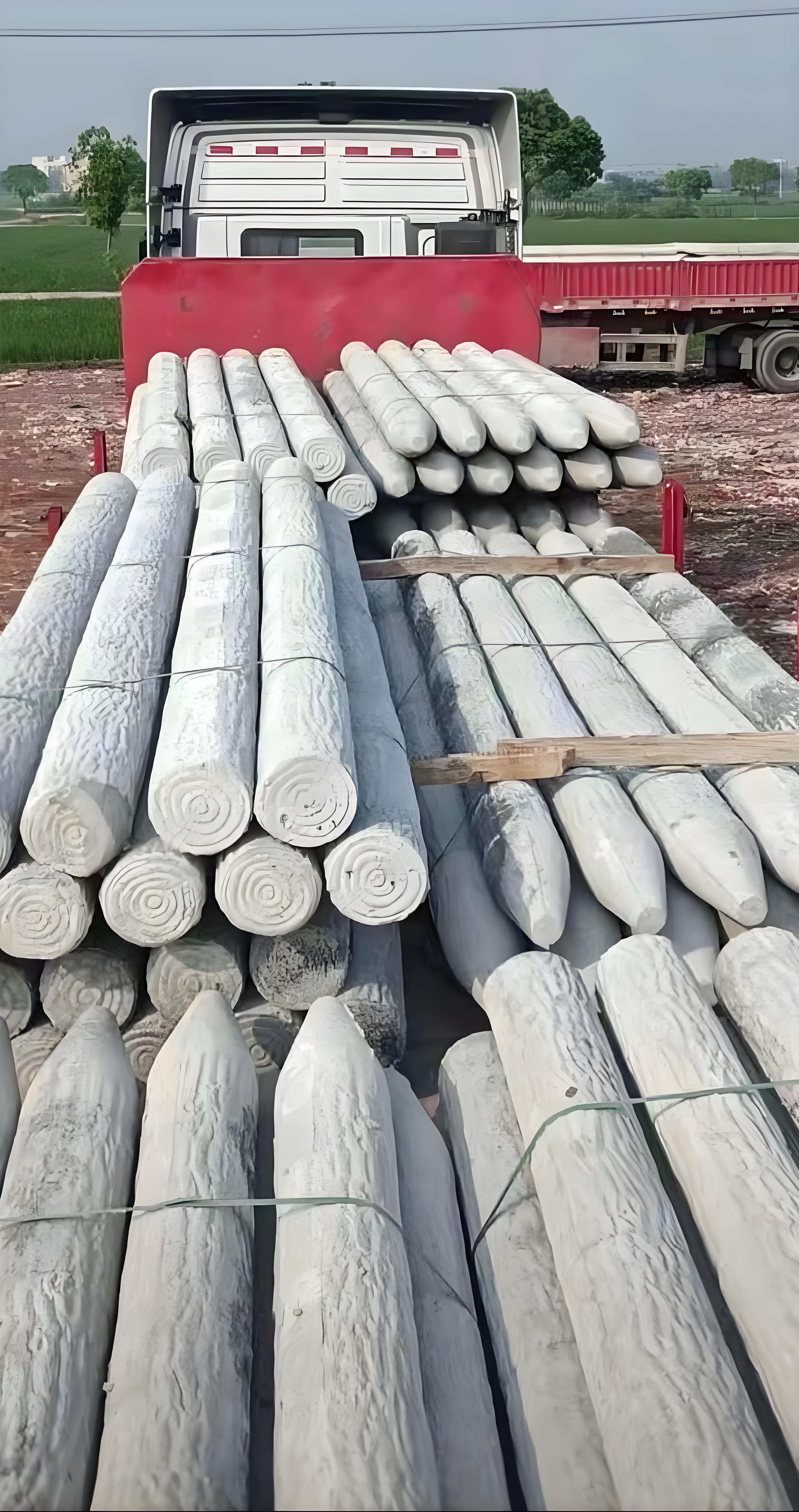 水泥樁廠家泓樺錦嘉-打仿木樁的施工流程是什么？