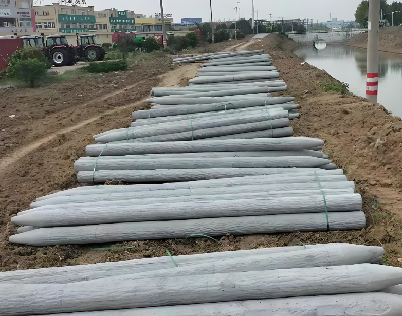 水泥仿木樁施工隊泓樺錦嘉 - 水泥樁打樁不合格怎么返工？