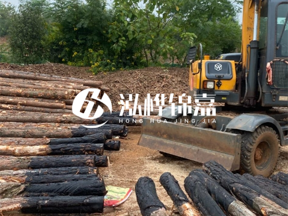 松木樁施工隊泓樺錦嘉 - 松木樁尺寸怎么量的？